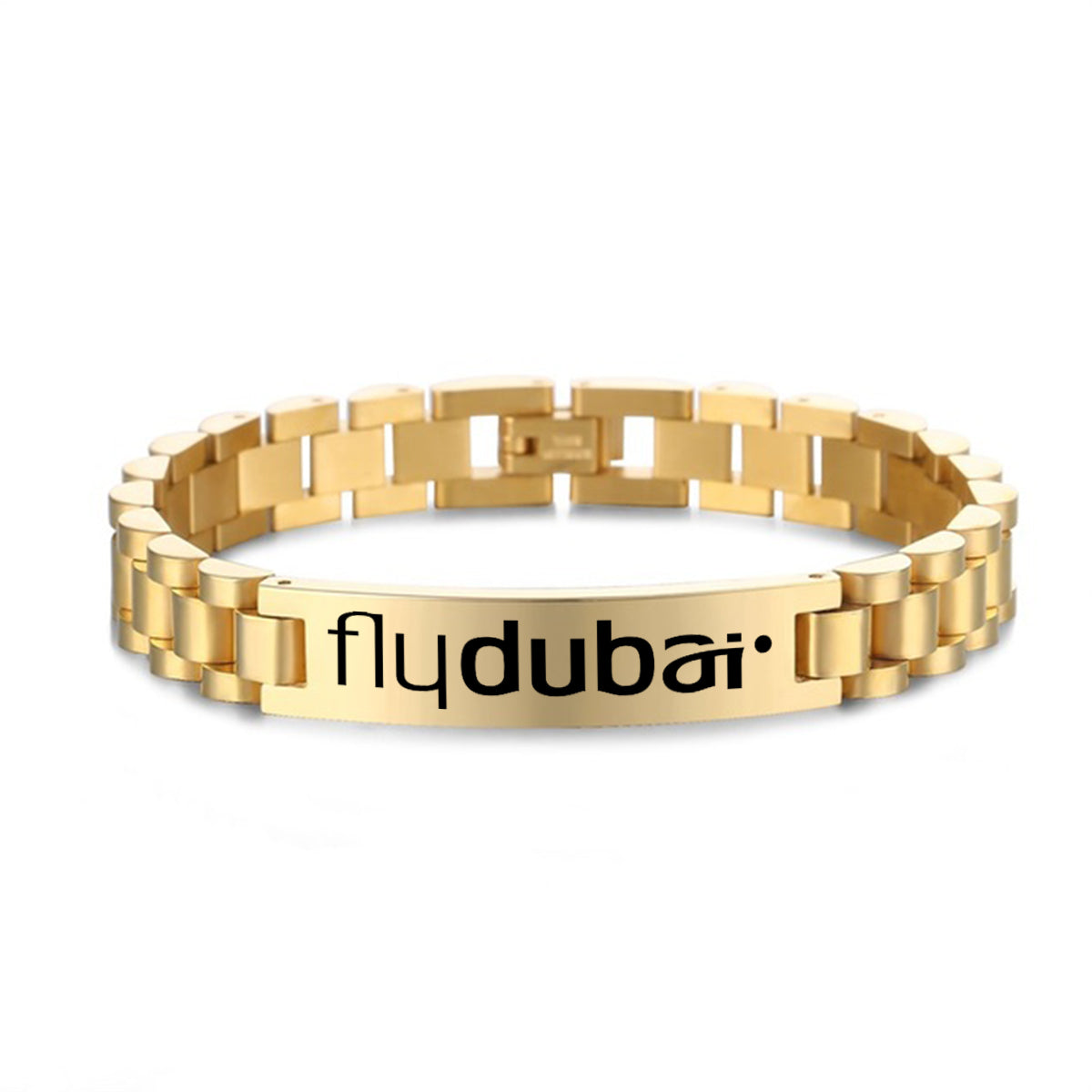 Flydubai Airlines Designed Stainless Steel Chain Bracelets