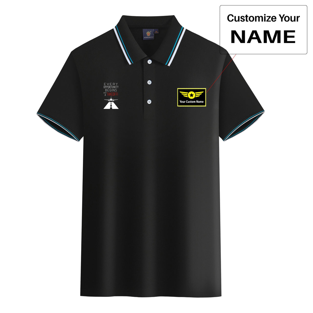 Every Opportunity Designed Stylish Polo T-Shirts
