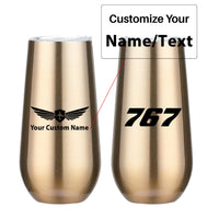 Thumbnail for 767 Flat Text Designed 6oz Egg Cups