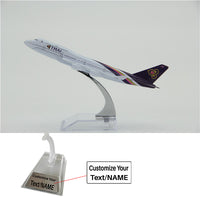 Thumbnail for Thai Airways Boeing 747 Airplane Model (16CM)