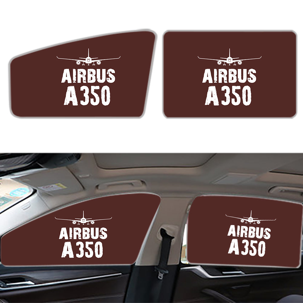 Airbus A350 & Plane Designed Car Sun Shade (Side window)