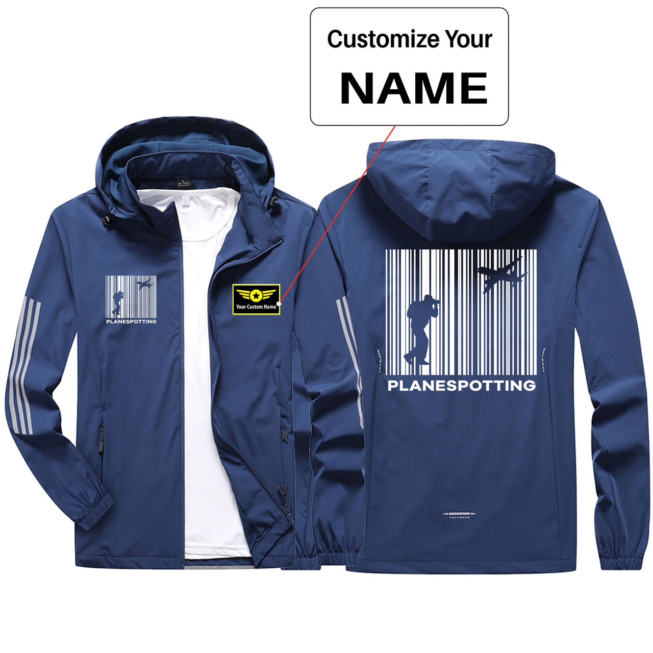 Planespotting Sport & Running Jackets