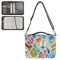 Thumbnail for Travel Stickers Designed PU Accessories Bags Strap Style