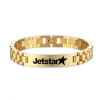 Thumbnail for Jetstar Airlines Designed Stainless Steel Chain Bracelets