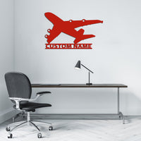 Thumbnail for Climbing Airbus A380 (FL-71) Designed Wall Metal Signs
