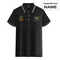 Thumbnail for Fighter Machine Designed Stylish Polo T-Shirts