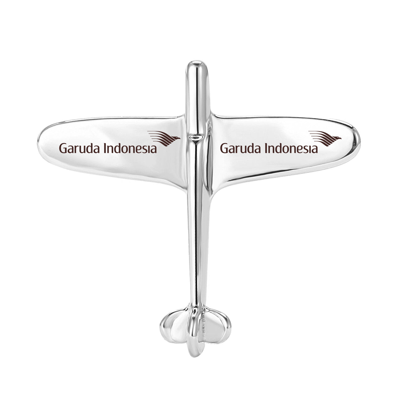 Garuda Indonesia Airlines Designed Airplane Shape Brooches