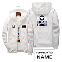 Thumbnail for US Air Force Designed Thin Windbreaker Jackets