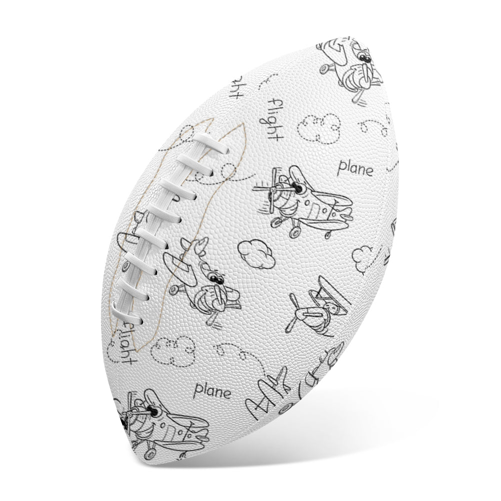 Cartoon Planes Designed Rugby