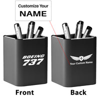 Thumbnail for Boeing 737 & Text Designed Aluminium Alloy Pen Holders