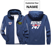 Thumbnail for Amazing Boeing 747 Sport & Running Jackets