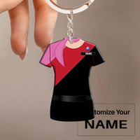 Thumbnail for Qantas Airlines Uniform Acrylic Keychain