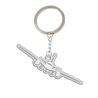 Thumbnail for Boeing 777 Silhouette Designed Hollow Key Chains