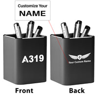 Thumbnail for A319 Flat Text Designed Aluminium Alloy Pen Holders