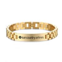 Thumbnail for Sun Country Airlines Designed Stainless Steel Chain Bracelets