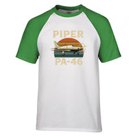 Thumbnail for Retro Piper PA-46 Designed Raglan T-Shirts