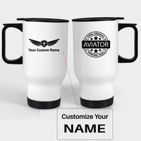 Thumbnail for 100 Original Aviator Designed Travel Mugs (With Holder)