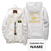 Thumbnail for Born To Hover Designed Thin Windbreaker Jackets