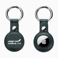 Thumbnail for The Airbus A330 Design Airtags Leather Cases