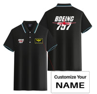 Thumbnail for Amazing Boeing 757 Designed Stylish Polo T-Shirts (Double-Side)