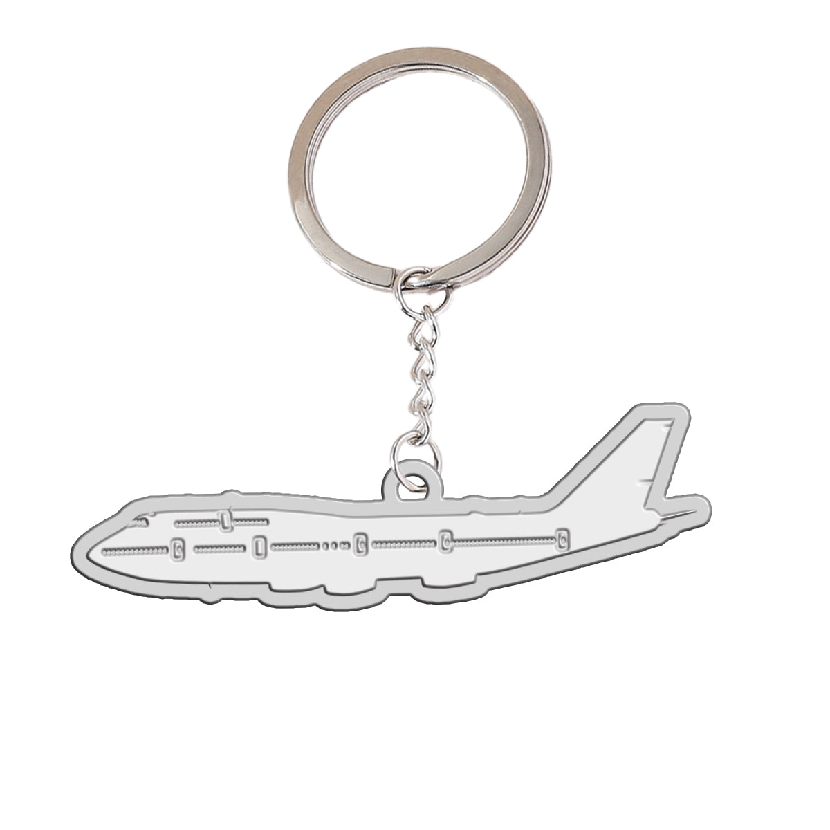 Boeing 747 - Queen of the Skies (2) Designed Hollow Key Chains