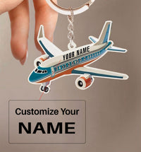 Thumbnail for Personalized Airplane Ornaments Acrylic Key Chains
