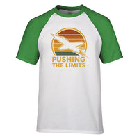 Thumbnail for Pushing The Limits Retro Designed Raglan T-Shirts