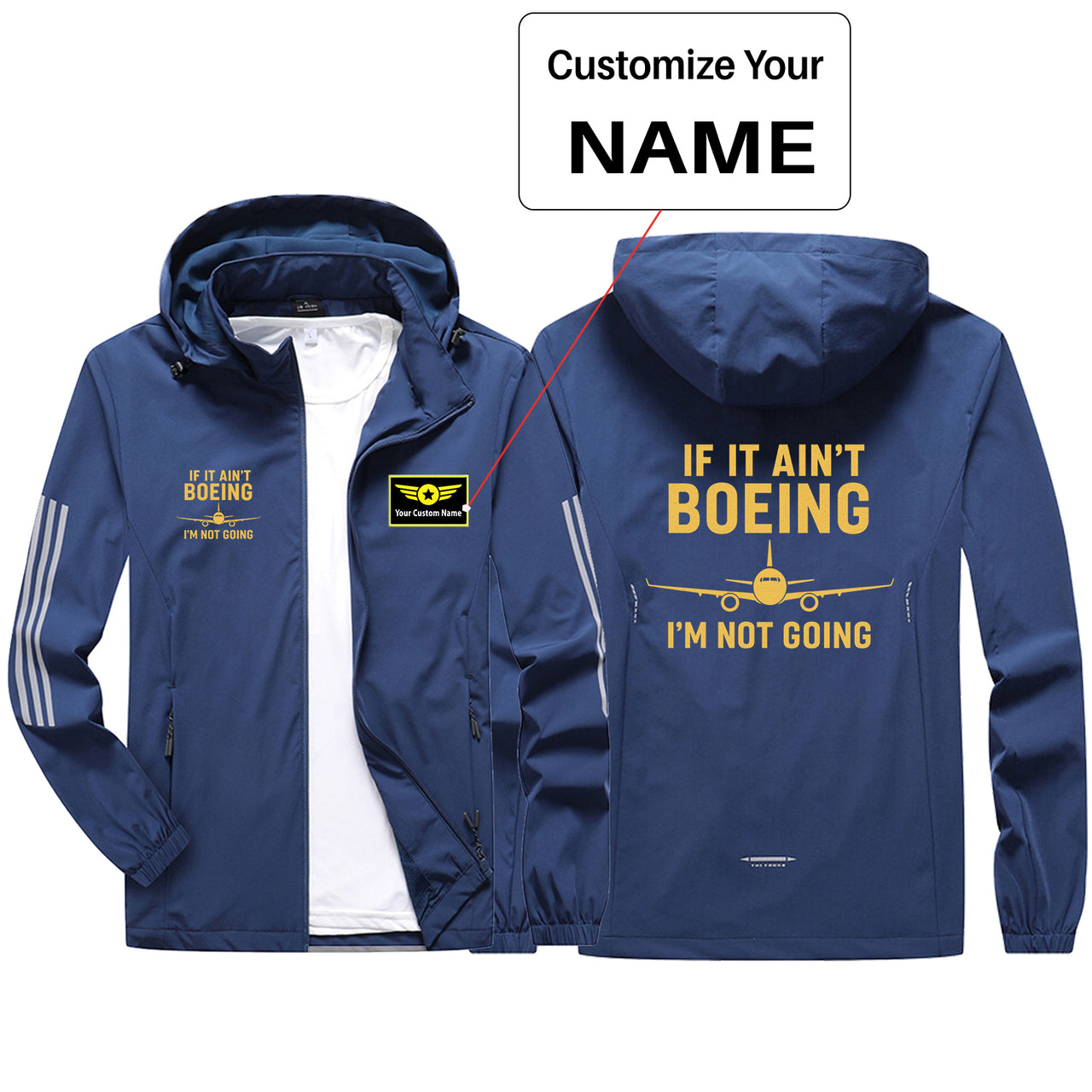 Special If It Ain't Boeing I'm Not Going! Design Sport & Running Jackets