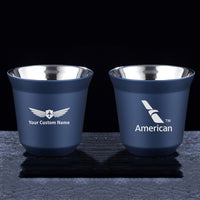 Thumbnail for American Airlines Designed Double Wall Stainless Steel Coffee Mugs