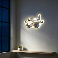 Thumbnail for United Airlines B767 Inductive Wall Led Aircraft & 3D Lamp