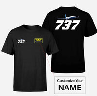 Thumbnail for Super Boeing 737-800 Designed Double-Side T-Shirts
