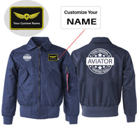 Thumbnail for %100 Original Aviator Designed Embroidered Patch Attachable Jackets