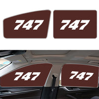 Thumbnail for 747 Flat Text Designed Car Sun Shade (Side window)