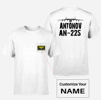 Thumbnail for Antonov AN-225 & Plane Designed Pocket T-Shirts