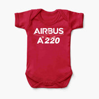 Thumbnail for Amazing Airbus A220 Designed Baby Bodysuits