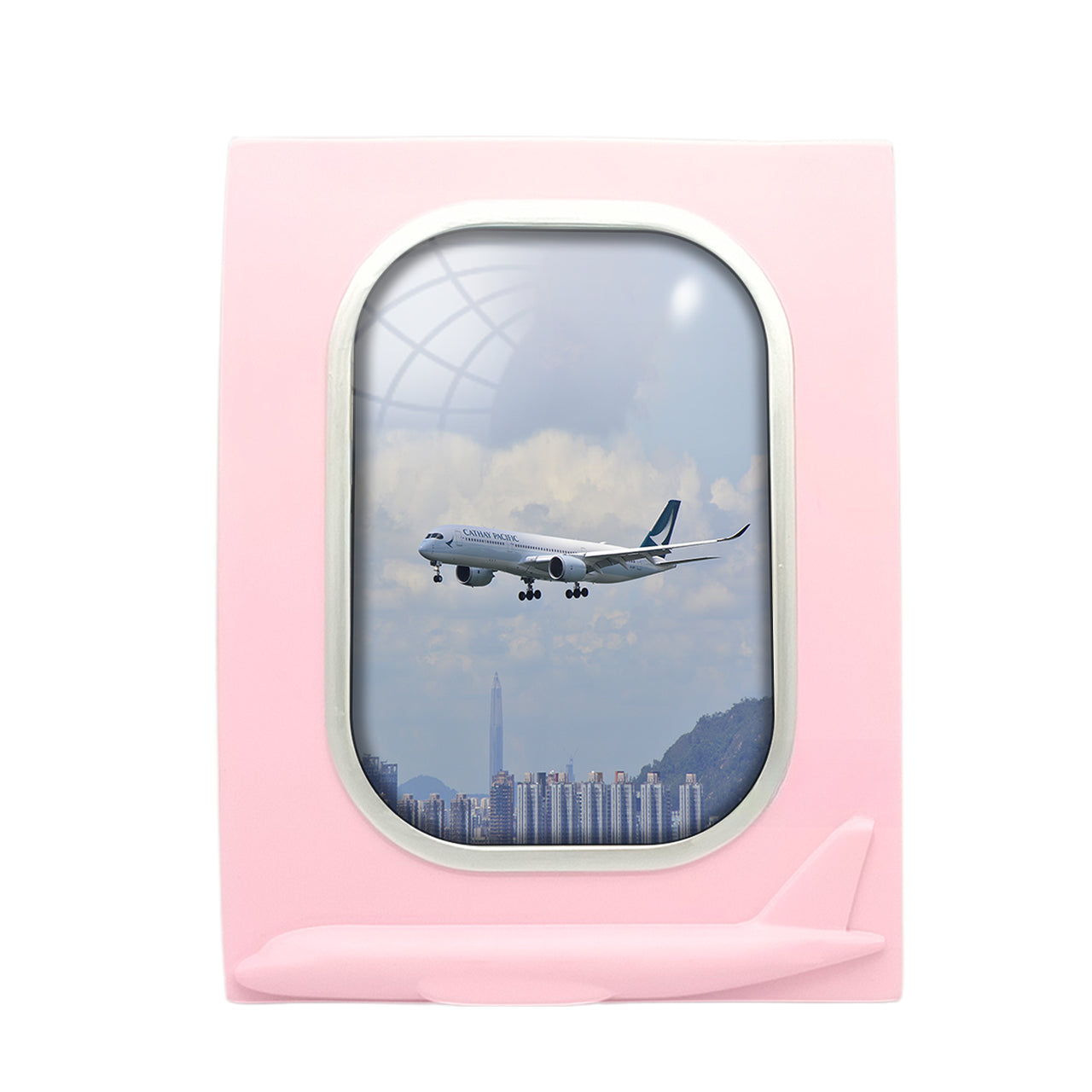 Cathay Pacific Airbus A350 Designed Airplane Window Photo Frame