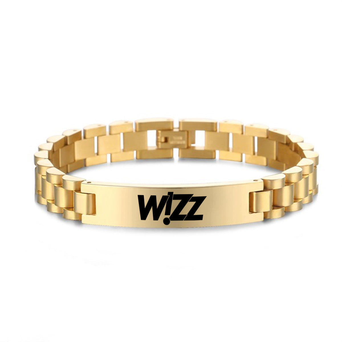 Wizz Airlines Designed Stainless Steel Chain Bracelets