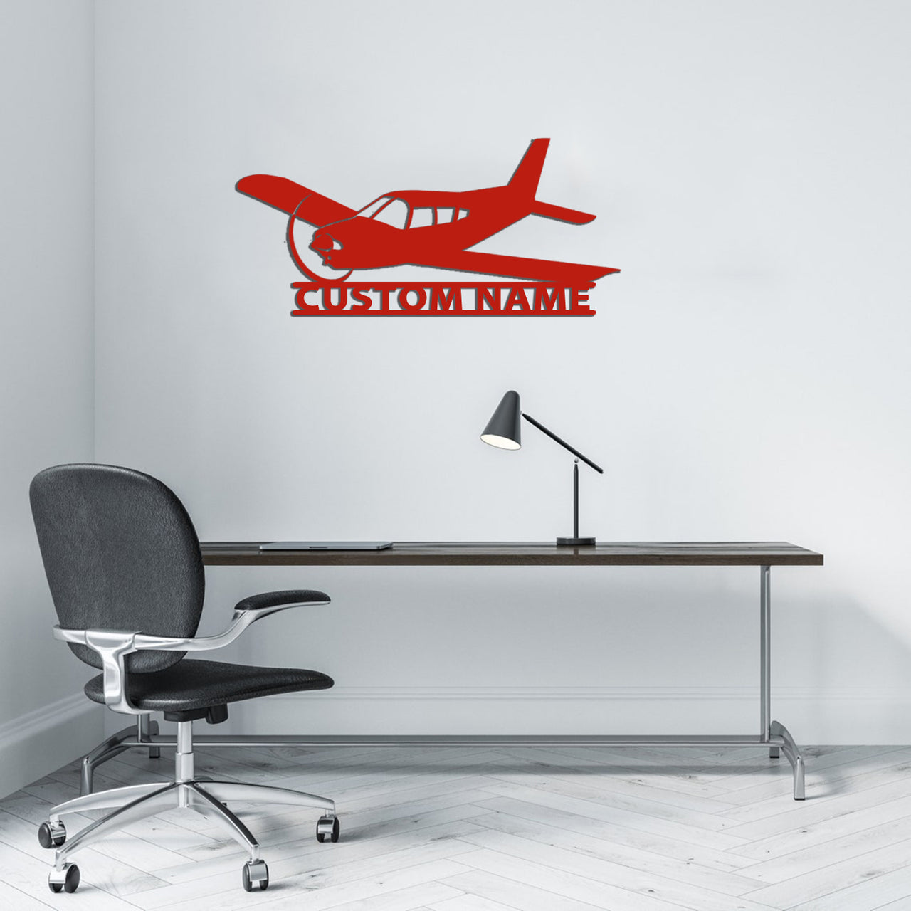 The Piper PA28 Designed Wall Metal Signs