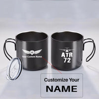 Thumbnail for ATR-72 & Plane Designed Stainless Steel Portable Mugs