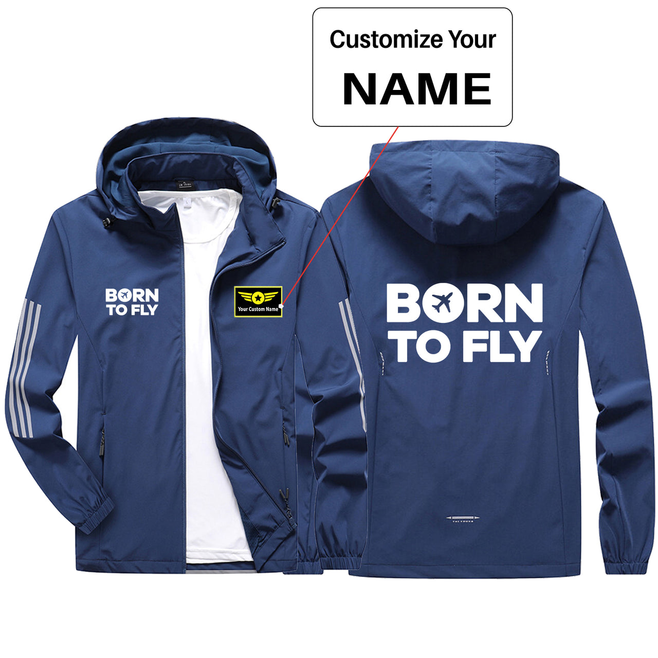 Born To Fly Special Sport & Running Jackets