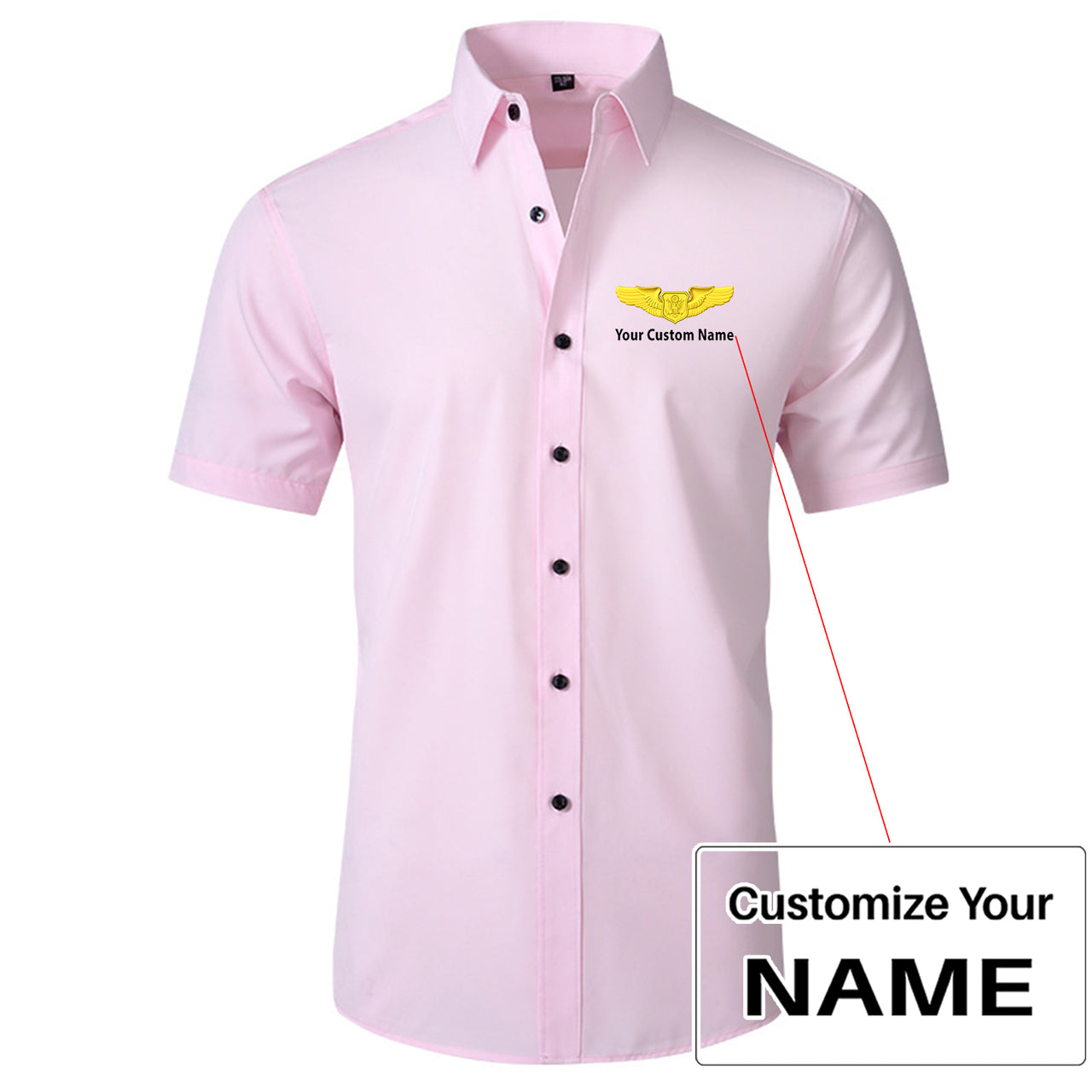 Custom Name (Special US Air Force) Design Super Quality Short Sleeve Shirts