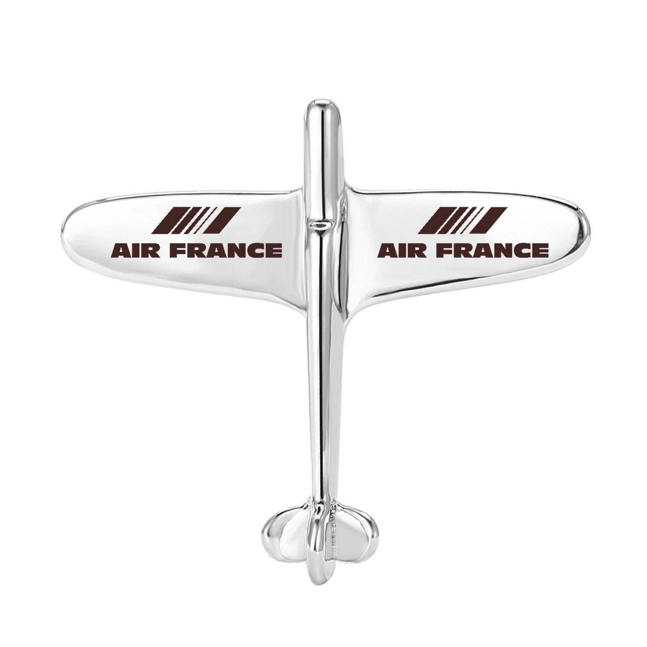 Air France Airlines Designed Airplane Shape Brooches