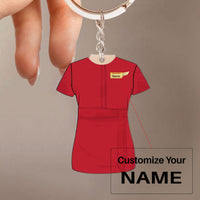 Thumbnail for Air Arabia Uniform Acrylic Keychain