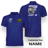 Thumbnail for Boeing 737 & Leap 1B Designed Double Side Polo T-Shirts