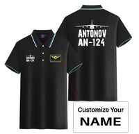 Thumbnail for Antonov AN-124 & Plane Designed Stylish Polo T-Shirts (Double-Side)