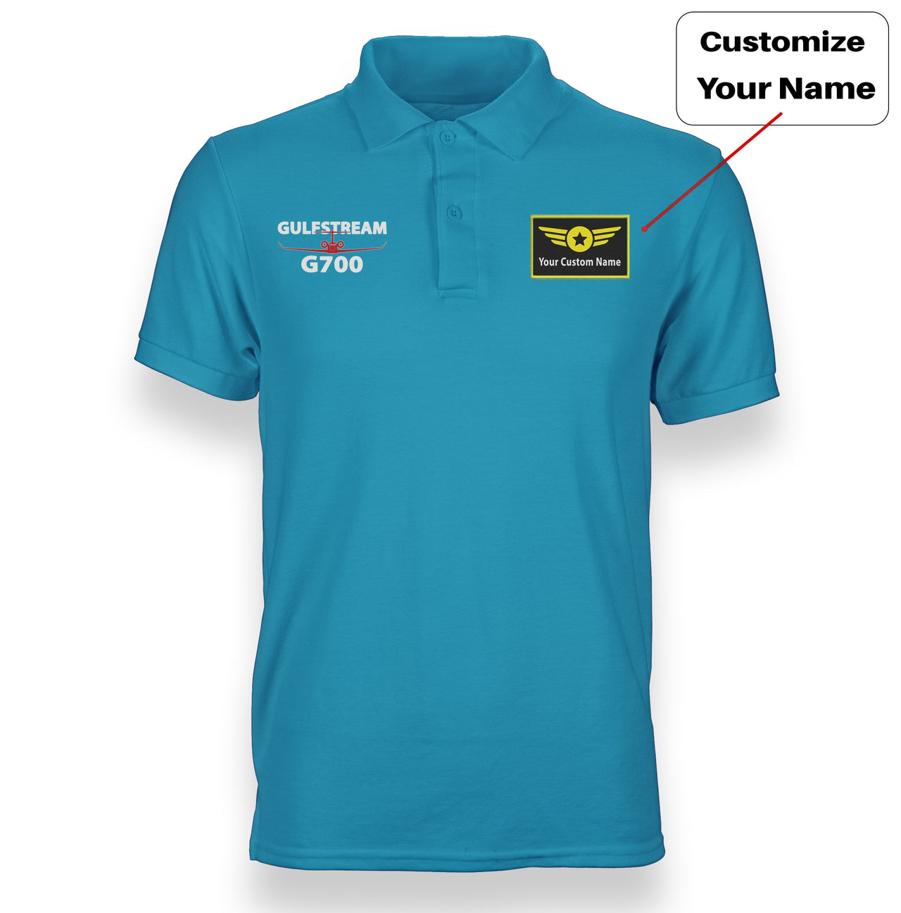 Amazing Gulfstream G700 Designed "WOMEN" Polo T-Shirts