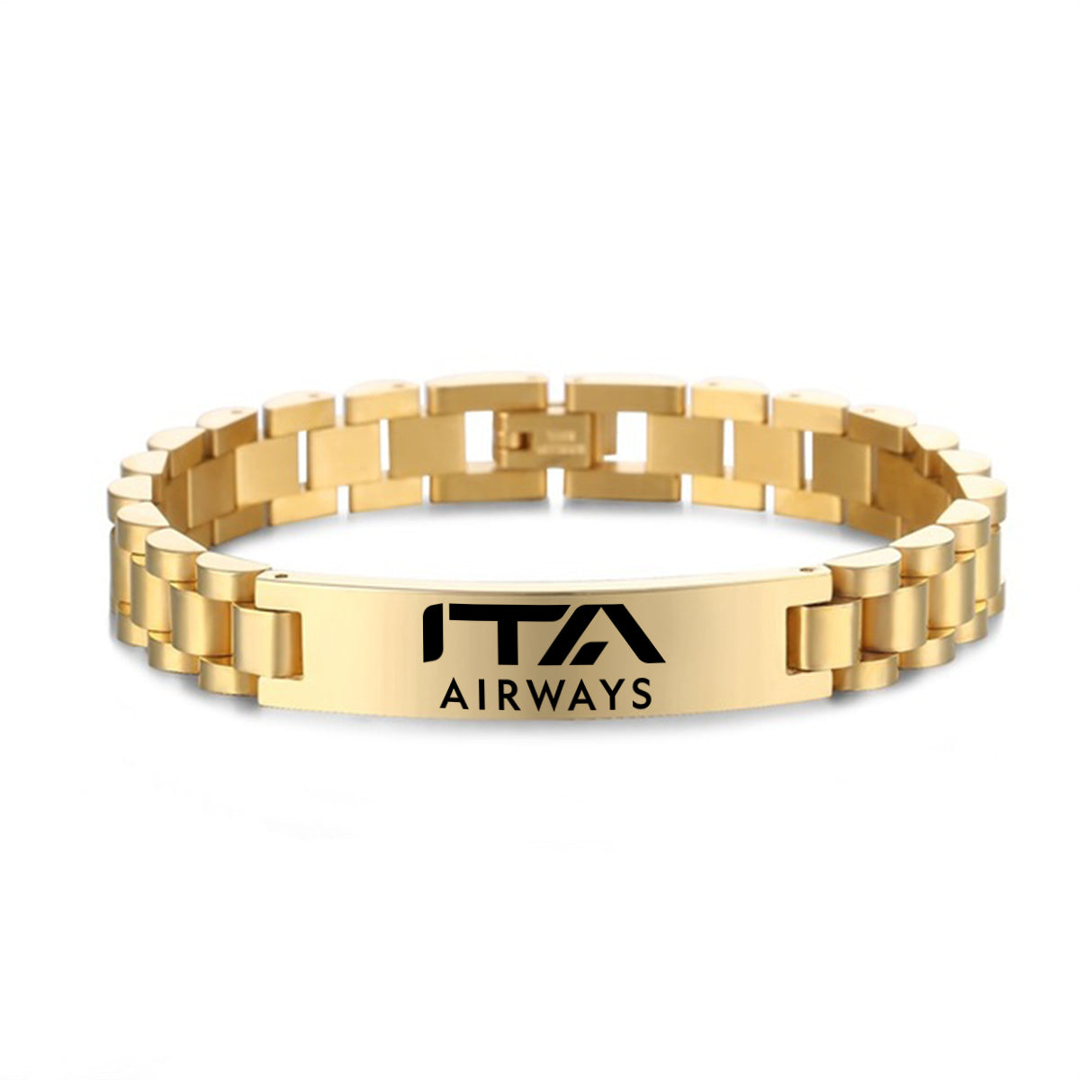 ITA Airways Designed Stainless Steel Chain Bracelets