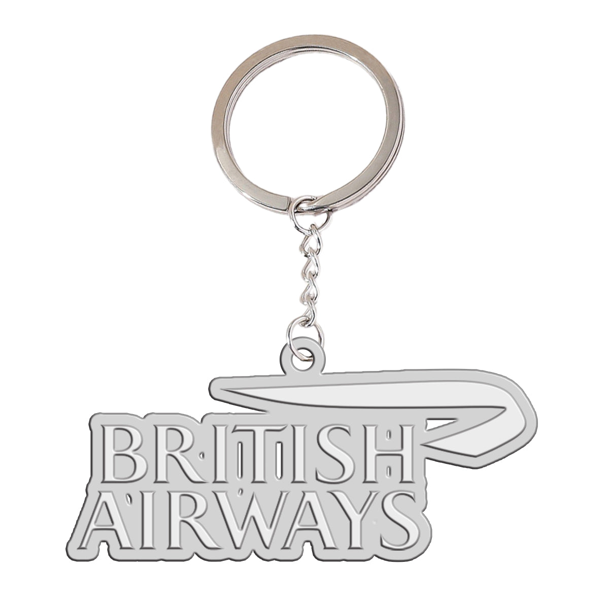 British Airways Airlines Designed Hollow Key Chains