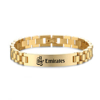 Thumbnail for Emirates Airlines Designed Stainless Steel Chain Bracelets