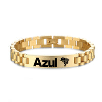 Thumbnail for Azul Airlines Designed Stainless Steel Chain Bracelets